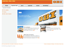 Tablet Screenshot of obi.com